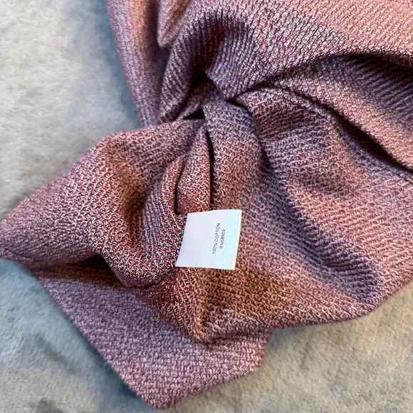 ROWM Taos Canyon Shirt Jacket Mens Small Burgundy Textured Heavyweight Button Up - Picture 8 of 12